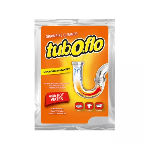 Tub.o.flo Hot lefolyótisztító granulátum forró vízzel (60 g)