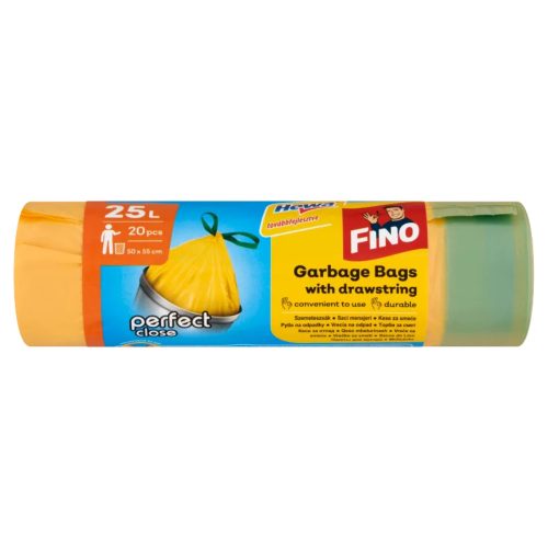 Fino Perfect Close szemeteszsák 25l 20db/tekercs 50x55cm (24 tekercs/karton)