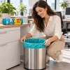 Fino Premium köthető füles, "Smart handles" trópusi kókusz és ananász illat, 35 l, 20db/tekercs 49x59cm