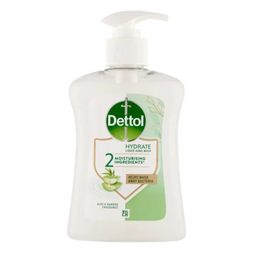 Dettol kézmosó gél, hidratáló/aloe illattal, 250ml (6db/karton)