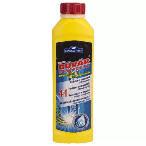 Szuper Búvár lefolyócső tisztító granulátum, hideg vízben oldódó (500 g)