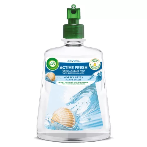Air Wick ACTIVE FRESH automata légfrissítő utántöltő Tengeri Szellő (228 ml)