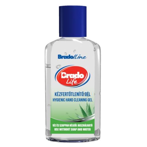 Bradolife kézfertőtlenítő gél 50ml ALOE (12db/karton)