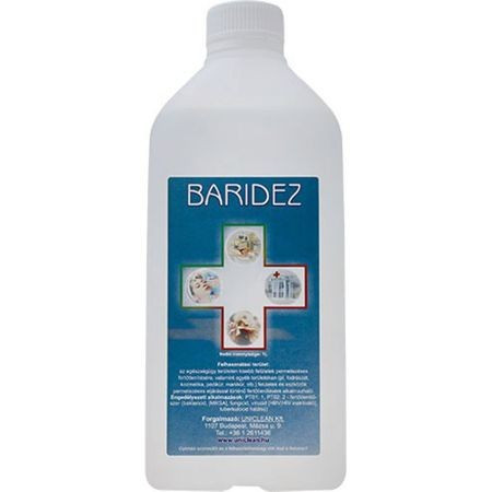 Baridez alkoholos eszköz és felület fertőtlenítőszer 1l