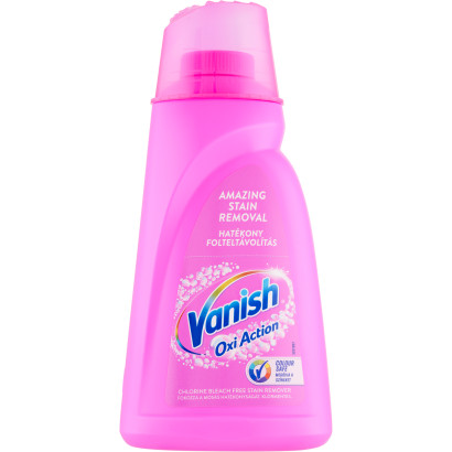 Vanish Oxi Action folttisztító gél 1L (12db/karton) színes