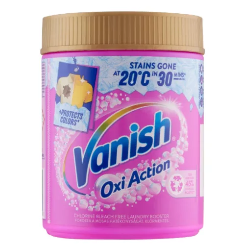 Vanish Oxi Action folteltávolító por színes ruhákhoz (470 g)