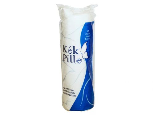 Kék Pille kozmetikai lap/vattakorong 80db/csg (24db/karton)