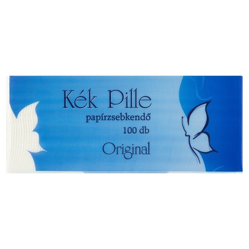 Kék Pille Papírzsebkendő 3 rétegű 100 db-os (50csg/karton)