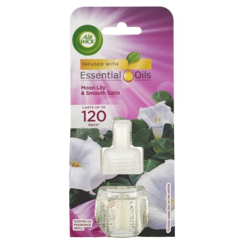 Air Wick elektromos illatosító utántöltő 19ml (6db/karton) Moon Lily & Smooth Satin