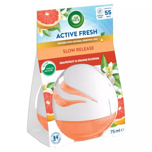 Air Wick Active Fresh Decosphere illatgömb Grapefruit és narancsvirág (75 ml)