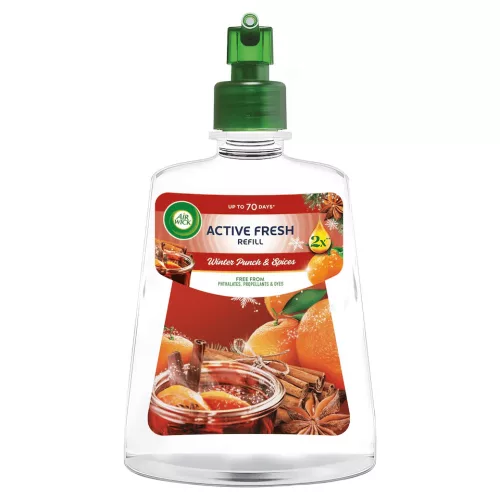 Air Wick Active Fresh utántöltő Winter Punch & Spices (228 ml)
