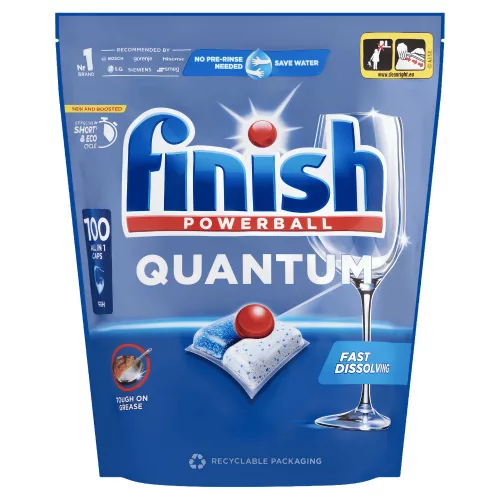 Finish Powerball Quantum mosogatógép kapszula 100db/cs Fresh