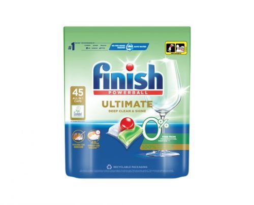 Finish Ultimate ALL in One 0% mosogatógép tabletta, 45 db (3db/karton)