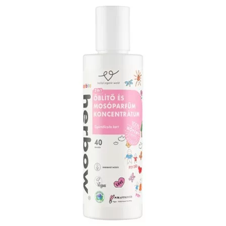 Herbow Bambino 2in1 öblítő és mosóparfüm koncentrátum Gyümölcsös kert (200 ml)
