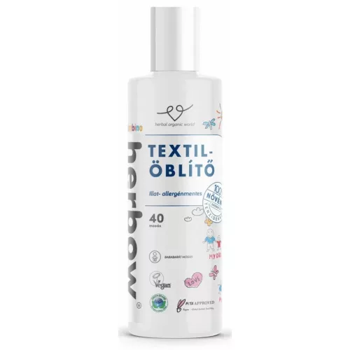 Herbow Bambino textilöblítő koncentrátum Illat- és allergénmentes (200 ml)