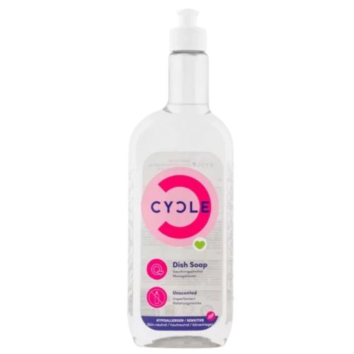 CYCLE Mosogatószer Sensitive,  illatanyagmentes 500ml (12db/karton)