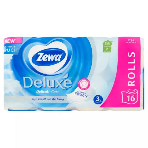 Zewa toalettpapír 3r., 150lap/tek, 16tek/csg, Delicate Care