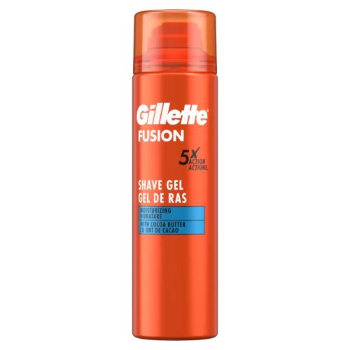 Gillette Fusion Hidratáló Borotvagél Kakaóvaj 200ml (6db/karton)