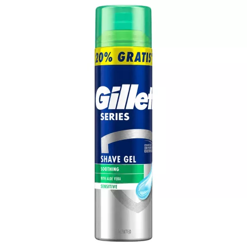 Gillette Series borotvagél Aloe Vera érzékeny bőrre 240ml