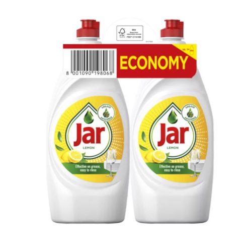 Jar mosogatószer DUO 2X900ml (6csg/karton) lemon