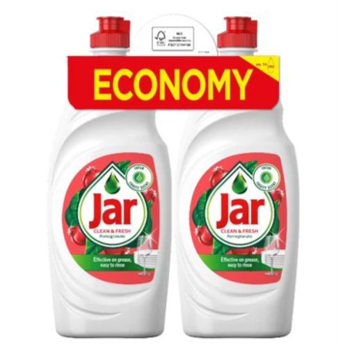 Jar mosogatószer DUO 2X900ml (6csg/karton) pomegranate
