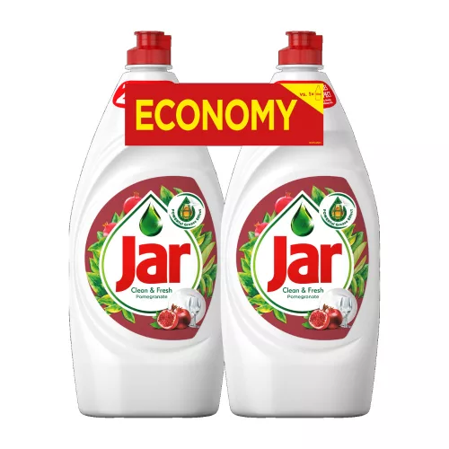 Jar Clean & Fresh mosogatószer Pomegranate (2x900 ml)