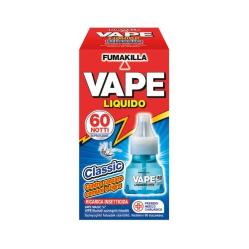 Vape Liquido UTÁNTÖLTŐ folyadék Classic 36 ml (6db/karton)