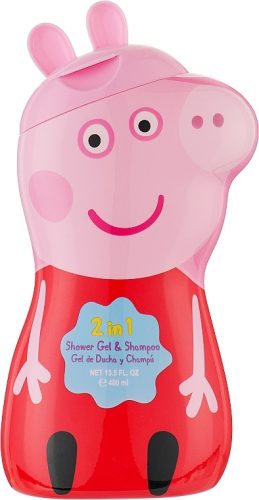 Peppa malac 2D tusfürdő és sampon 400ml (12db/karton)
