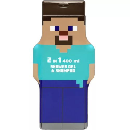 Minecraft 2in1 tusfürdő és sampon, 400 ml