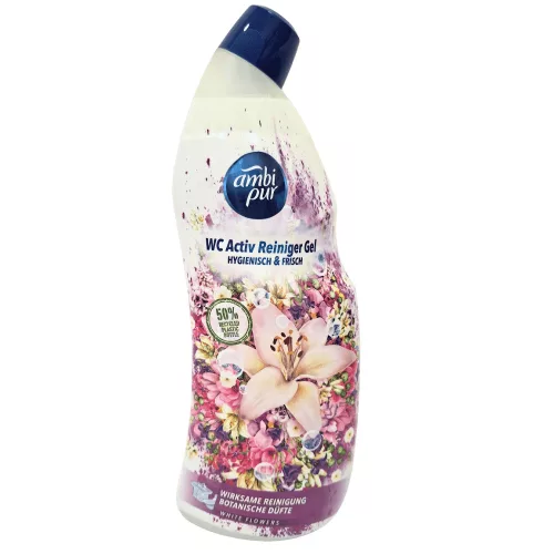 Ambi Pur wc tisztító gél 750ml White Flowers