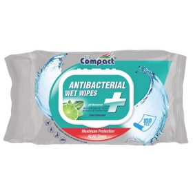   Ultra Compact nedves törlőkendő, univerzális, 100db/csomag