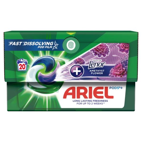 Ariel All in 1 mosókapszula 20 db-os Lenor Amethyst Flower