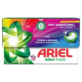 Ariel All-in-1 PODS mosókapszula Color (19 db)
