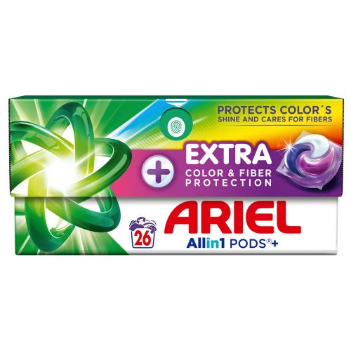 Ariel All in 1 mosókapszula 26 db-os Extra Color & Fiber Protection (3doboz/karton)