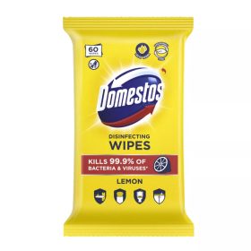 Domestos Higiénikus törlőkendő Lemon (60 db)