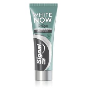 Signal White Now Detox fogkrém Mineral Clay & Activated Charcoal (75 ml)