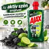 Ajax Boost univerzális tisztítószer 1L Charcoal + Lime - Aktív szén és lime