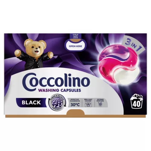 Coccolino 3in1 Black mosókapszula (40 db / 692 g)
