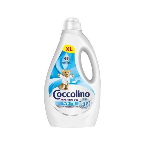 Coccolino folyékony mosószer White,  2,72 l