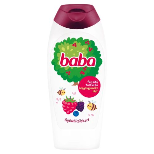 Baba tusfürdő 400ml (6db/karton) gyümölcsöskert
