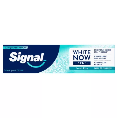 Signal White Now 3in1 Fresh Kiss fogkrém 75 ml