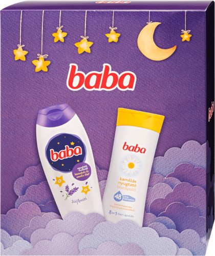 Baba Jóéjtpuszi ajándékcsomag (tusfürdő 400 ml + testápoló 400 ml)
