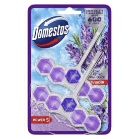 2 db Domestos Power 5 Lavender WC-frissítő blokk (2 x 50 g)