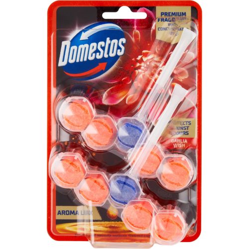 Domestos Aroma Lux WC-rúd Dahlia Flower & Dragon Fruit 2x55g