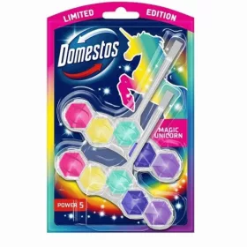 2 db Domestos Power 5 WC-frissítő blokk Magic Unicorn (2 x 50 g)