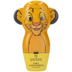   Disney Oroszlánkirály Simba 2in1 tusfürdő és sampon, gyenged és bőrbarát, narancs illatú 300 ml