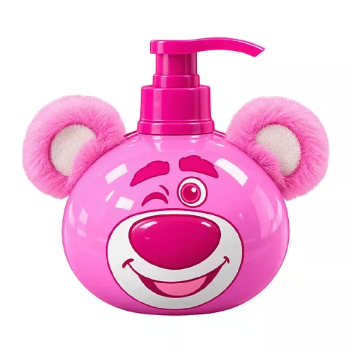 Disney Toy Story Macó 2in1 tusfürdő és habfürdő, pumpás, eper illatú 500 ml