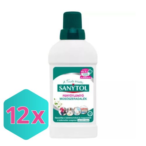 Sanytol fertőtlenítő mosószeradalék 500ml KARTON - 12 db