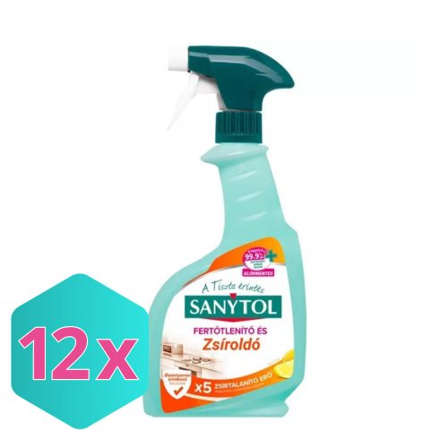 Sanytol Fertőtlenítő Konyhai Spray - 500 ml KARTON - 12 db