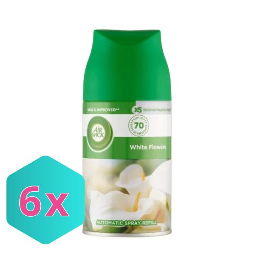 Air Wick FreshMatic utántöltő White Flowers 250ml KARTON - 6 db
